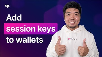 Creating session keys for smart contract wallets