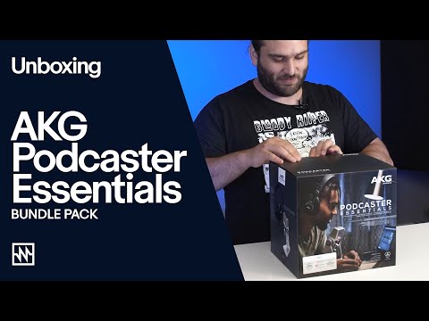 Unboxing AKG's Podcaster Essentials, the Best Quality Starter Bundle?