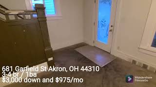 SOLD! Owner financing opportunity Akron, OH