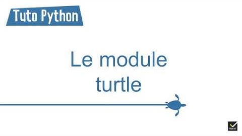 Le module Turtle - Programmation lycée Python