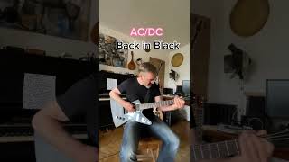 AC/DC - Back in Black. Як граць гэтую песьню.