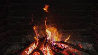 [Playlist] Whispering Flames | Smooth Jazz, Saxophone & Piano Fireplace 4K Ambience for Focus