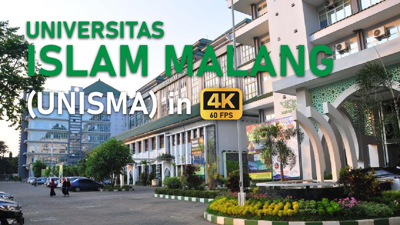 【4K】UNISMA - Universitas Islam Malang / Beautiful Morning Walking Tour (Lowokwaru, Malang City)