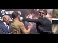 Canelo Alvarez vs Caleb Plant full altercation in SLOW MOTION