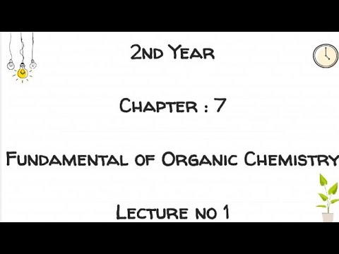 2nd Year Chemistry Chapter 7|Lecture no 1
