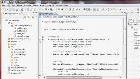 Hướng dẫn lập trình Android - Bài 16: hardware menu button & Menu inflater items
