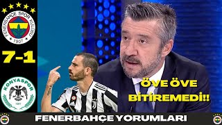 Tümer Metin Fenerbahçe 7-1 Konyaspor Maç Sonu Yorumları I Bonucci Bu Takımı Kıskanmıştır!!!