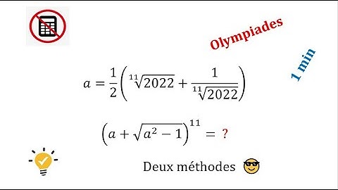 Un calcul avec racine n-ième en 30 secondes 😎 : Deux méthodes 🔥
