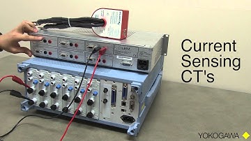 How to measure current using a power analyzer and CT