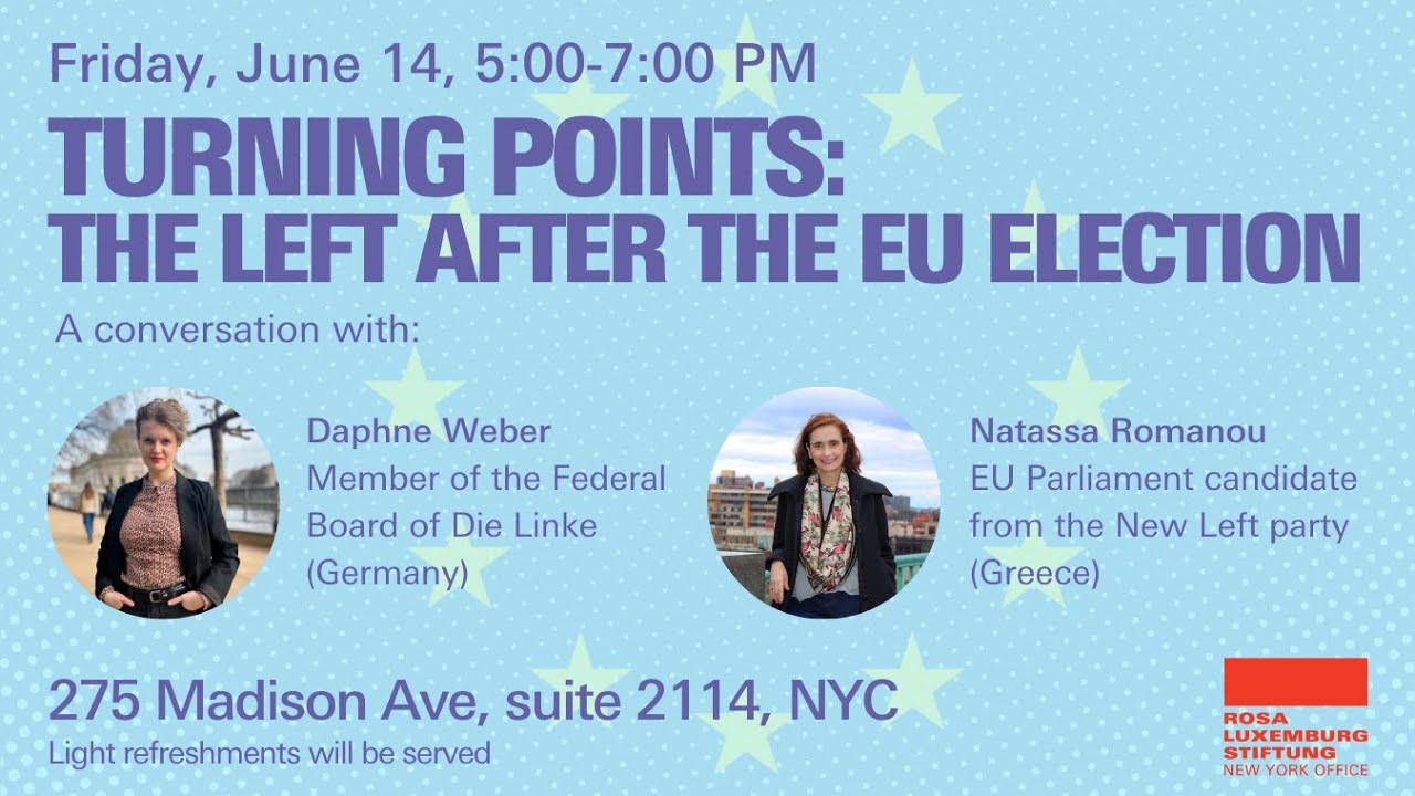 Turning Points: The Left after the EU Election - YouTube