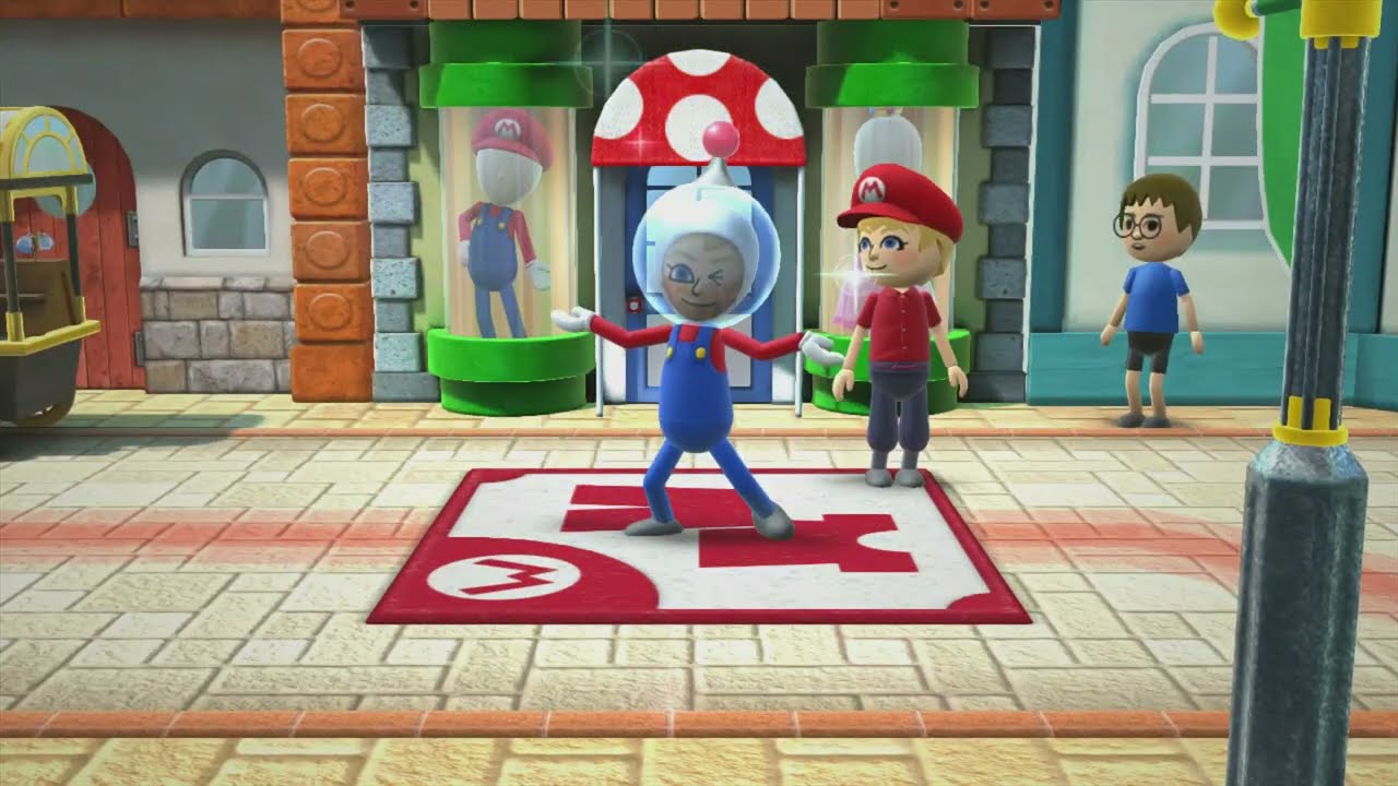 Wii Party U Mii Fashion Plaza - Wii Pavel vs Wii U Pavel