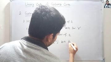 7. Unary Code & Golomb Code with Example | Data Compression