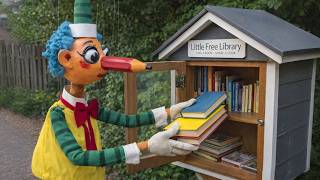 ERMAHGERD - I'm putting books in the street library - Episode 96 - Marion Sopping Centre