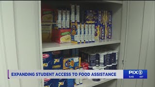Expanding student access to food assistance