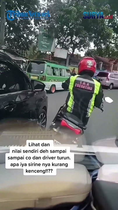 VIRAL! Mobil Halangi Mobil Ambulans di Bogor, Tak Diketahui Alasannya Apa