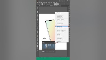 How to Merge Layer in Illustrator #shorts