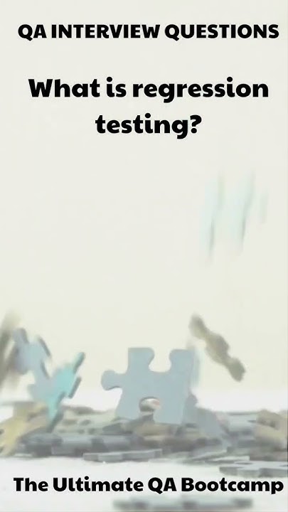 QA interview questions: What is regression testing? - YouTube