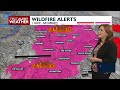 Hot Temperatures and High Fire Danger Continue Through Friday in Inland Northwest