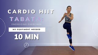 : 10 MIN Cardio Blast | Tabata Style HIIT| Quick Calorie Burning Workout