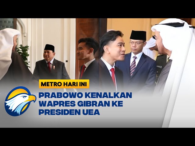 Momen Prabowo Kenalkan Gibran ke Presiden UEA: Yang Mulia Ini Wapres Saya class=