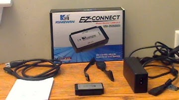 KingWin USB 3.0 to SATA and IDE Adapter for 2.5-Inch and 3.5-Inch Hard Drives