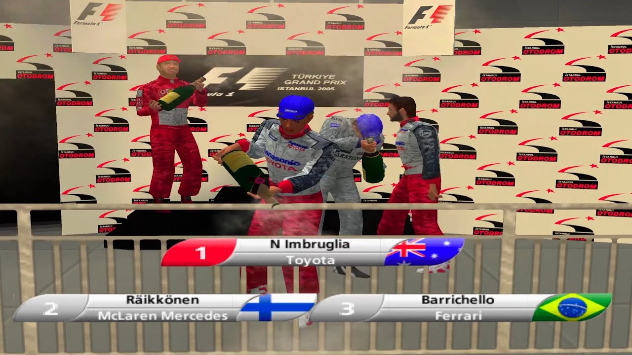 F1 2005 🇦🇺 (PS2 Platinum) | Career Mode | Season 1 | Round 13 | Turkish Grand Prix