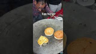 Heart shape egg burger in delhi #thegreatindianfoodie