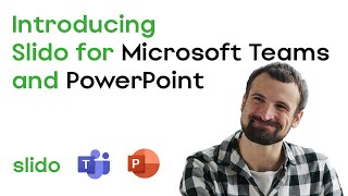 Make Your Microsoft Teams Meetings More Engaging | Introducing Slido for Teams and PowerPoint screenshot 5