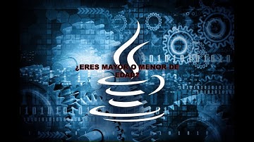 Aprendiendo a programar: Uso de if y else ¿eres mayor o menor de edad?