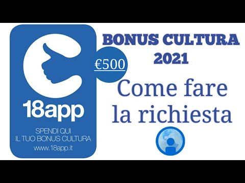 BONUS CULTURA 2021: come richiedere i 500€