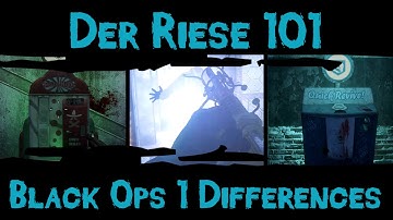 Zombies 101 :: Der Riese 101 :: Black Ops 1 Differences & Changes