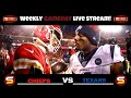 🏈 Kansas City Chiefs vs Houston Texans! Week 1 Live Analysis Stream! Football is Back! Pull Up! 🏈