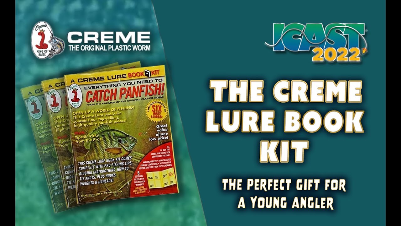 A Great Gift for Kids — Creme Lure Book Kit 