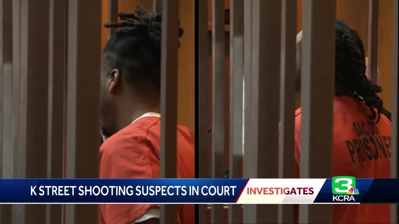 Sacramento K Street shooting suspects appear in court - YouTube