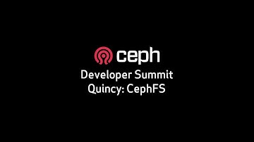 Ceph Developer Summit Quincy: CephFS