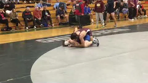 Joseph Kachmar vs Rocklin 138lbs