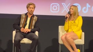 BARBIE (2023) Q&A with Margot Robbie, Ryan Gosling and America Ferrera