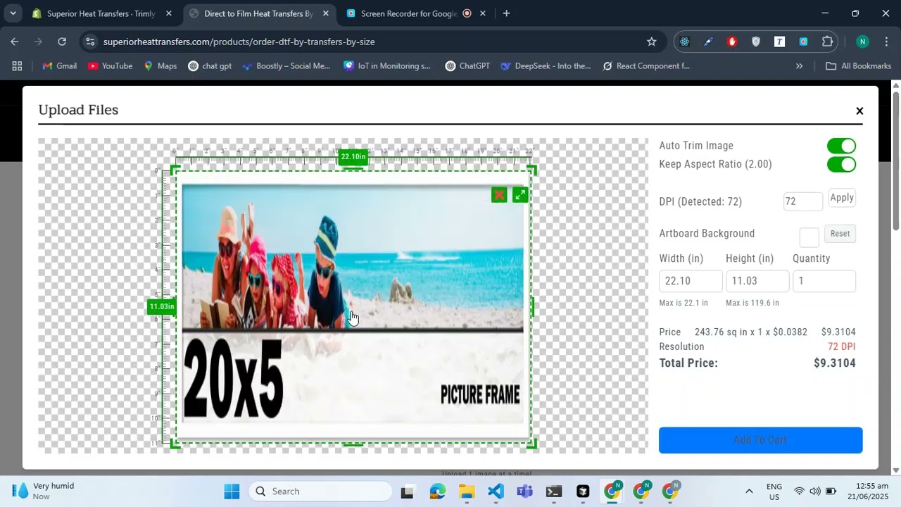Trimly - DTF Explanation Video for Shopify