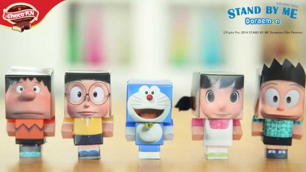 Cách Xếp Bộ Ghép Hình 3D Doraemon - Choco Pn - Youtube