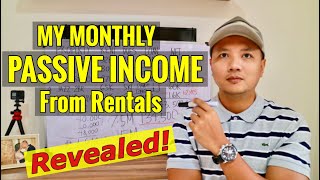 My Monthly PASSIVE INCOME from Condo Rentals.