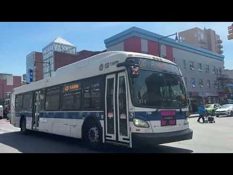 MTA NYCT: 2009 Orion VII NG HEV 4571 & 2015 New Flyer XD40 7398 Q20 School Trippers