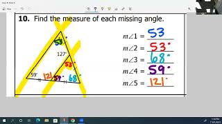 Triangle Midsegment Notes #10, 12 & 13