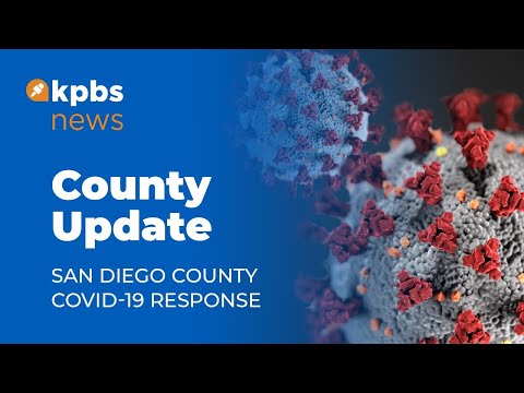 San Diego County Gives COVID-19 Update