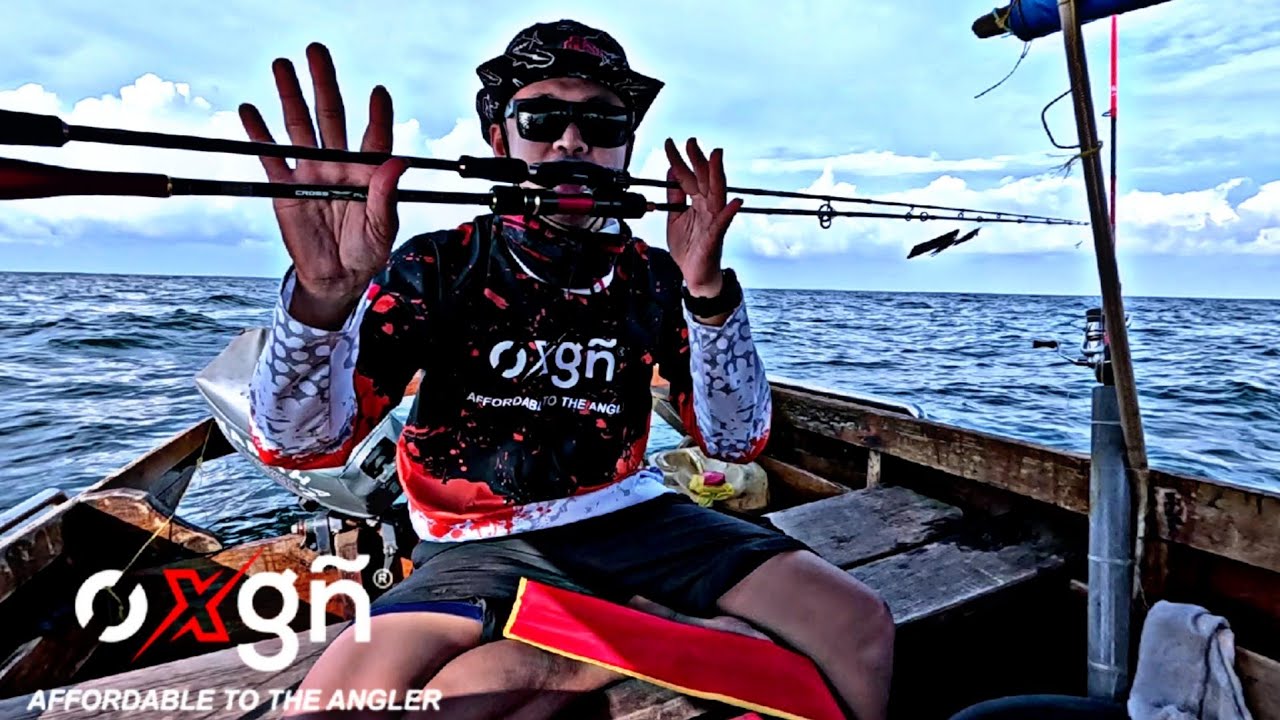 Tes joran terbaru dari OXGN langsung amis dihajar ikan tenggiri || part 1
