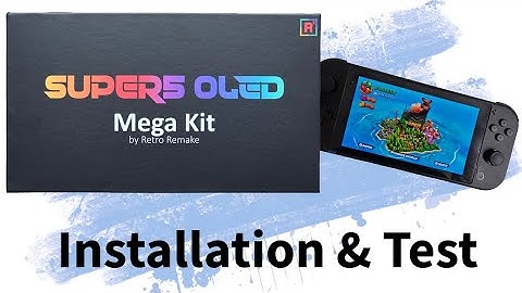 SUPER5 OLED TOUCH MEGA KIT  - CONSUMER UNIT - INSTALLATION & TEST #retroremake #super5 #switcholed