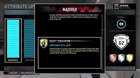 NBA 2K16 - How to get EVERY Badge Tutuorial !!!