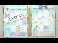 Plan With Me: Easter Week / ft. SimplyWaterColorco (ECLP)