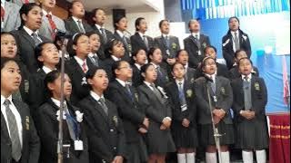 Aashish bipul chettri cover by the students of Saptashri Gyanpeeth taught by Mr Pritam