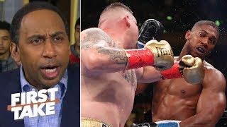 ‘We wanted to see Joshua vs. Wilder’ - Stephen A. on Anthony’s loss to Andy Ruiz Jr. | First Take