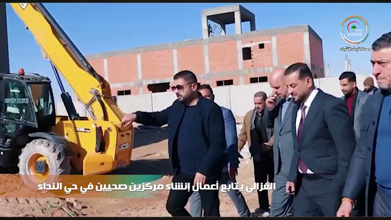 المدير العام الدكتور عبدالله الغزالي يتابع أعمال إنشاء مركزين صحيين في حي النداء